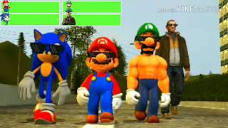 Super Smesh Bros Gmod 4 Final Battle  with healthbars (1/2)