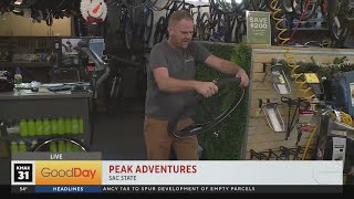 Peak Adventures - bike shop at Sac State!