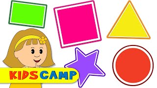 Learn Shapes With Elly and help her Find them! | Finger Family And More by KidsCamp
