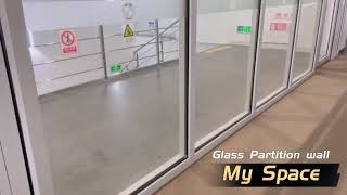 Combine aesthetics with functionality! #GlassWalls