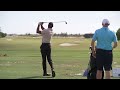 Tiger Woods' range session at Hero World Challenge