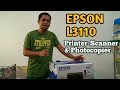 EPSON L3110 Trial & Review // Tagalog // V11 | FAJ Curan Vlogs