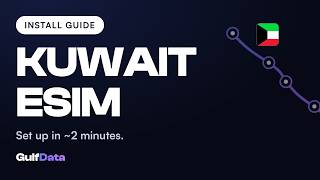 How to Install an eSIM for Kuwait | GulfData screenshot 4