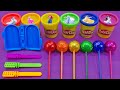 Satisfying Video l How To Make Playdoh Rainbow Ice Cream Cutting ASMR #79 Bon Bon