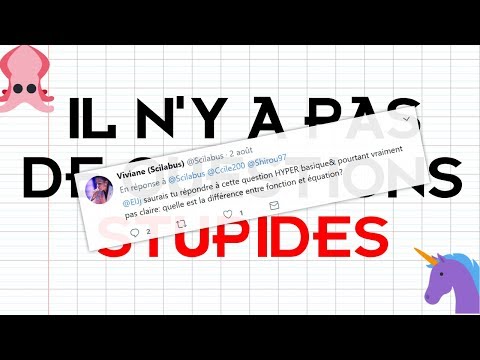 Vidéo: Il n'y a pas de questions stupides ?