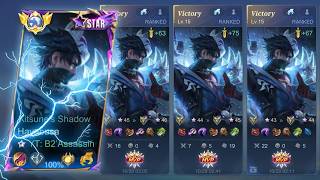 GLOBAL HAYABUSA WINSTEARK SOLO RANK |HAYABUSA BEST BUILD AND EMBLEM SET 2026 -MLBB