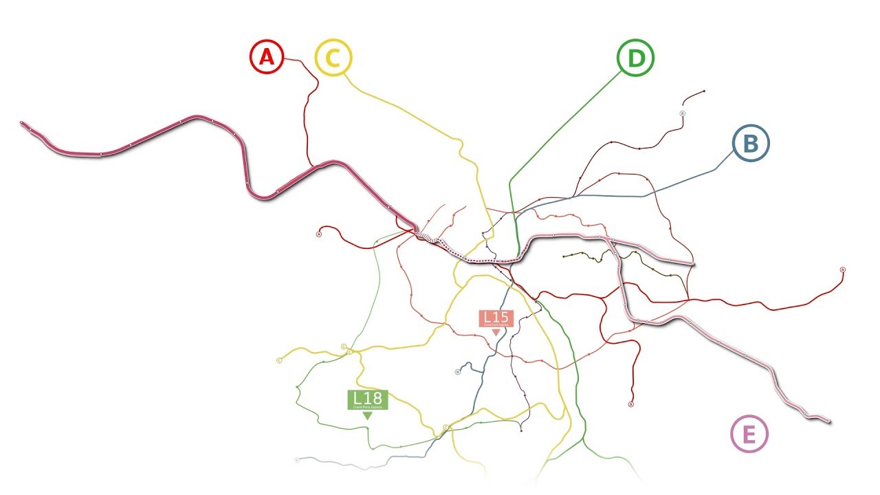 Découvrez le tracé de la nouvelle ligne E