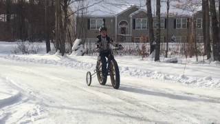 Ez Trainer Bike Training Wheels With Fat Bike