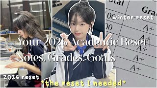 🌸 Your 2026 Academic Reset | Notes, Grades, Goals screenshot 4
