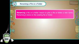 Renaming a File or Folder | Computer Class 4