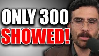 Hasan Can't Even Fill An Auditorium..