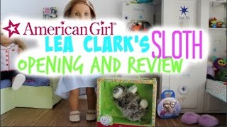 American Girl Leas Sloth Opening + Review!