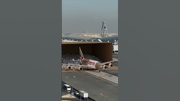 Unboxing the New Emirates Courier Express A380 Livery