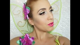 Disney's Tinkerbell 'Fairy' Halloween Makeup Tutorial