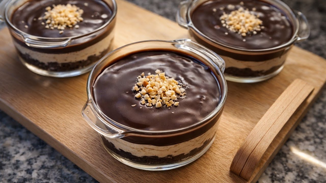 أسهل تحلية بمذاق الشوكولاته من ارقى وابسط #التحليات_الرمضانية التي يمكن تحضيرها في هاد #رمضان