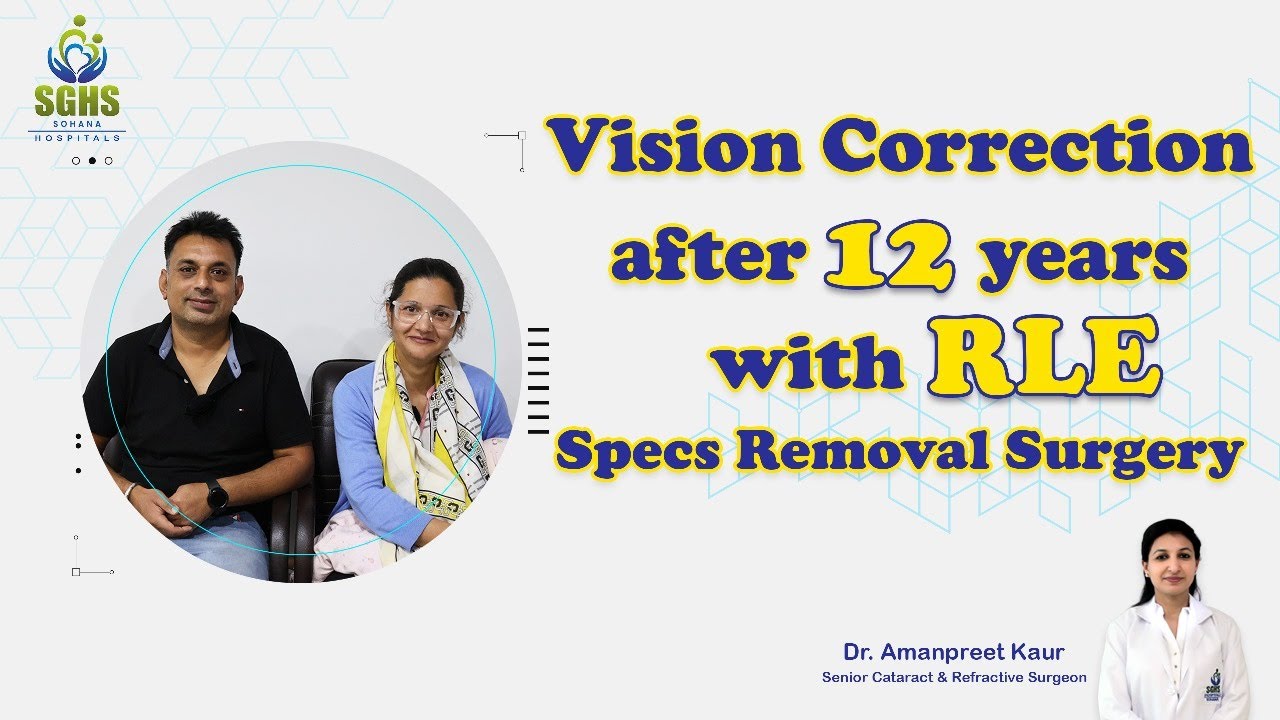 Permanent Specs Removal Surgery | Best Eye Hospital in Chandigarh | RLE Surgery Benefits