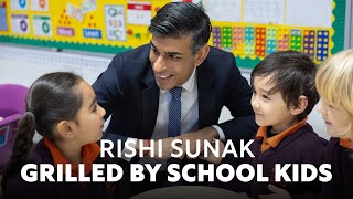 Rishi Sunak GRILLED during visit to school...