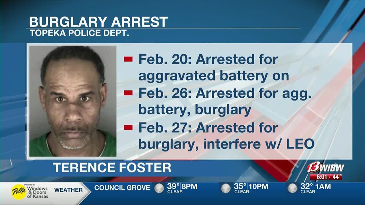 Man arrested in connection to three cases of burglary, aggravated ...