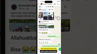 Akun Facebook terkunci A2F dan terkunci sesi tahun 2026.