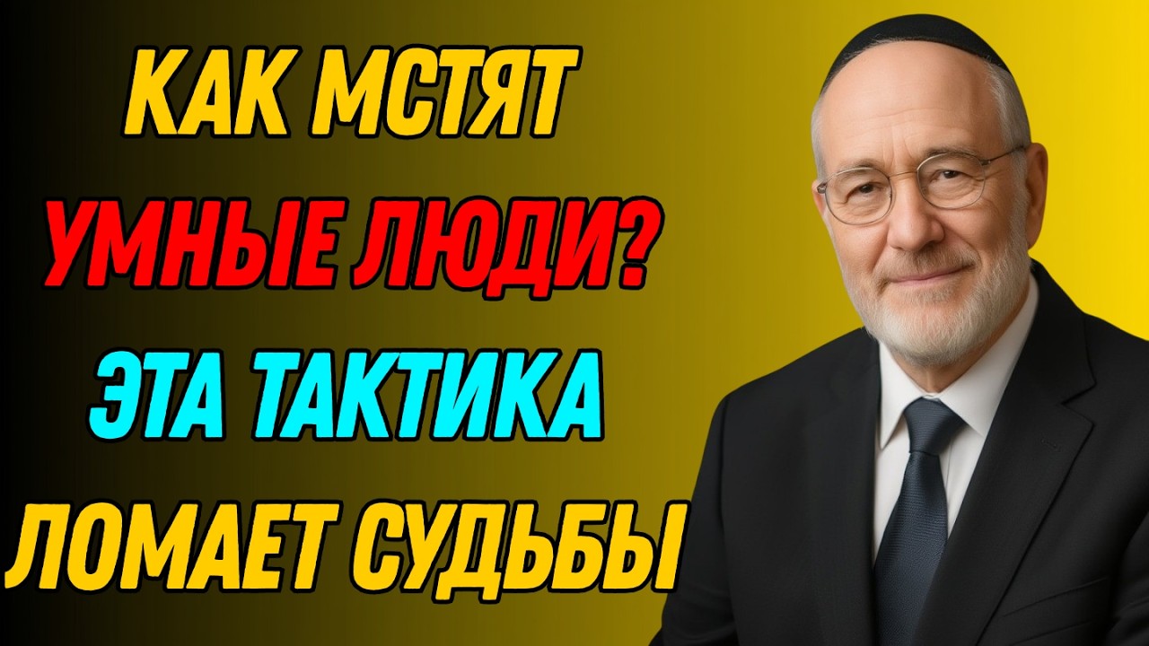 Как Мстят Умные Люди? Беспроигрышная тактика! | Еврейская Мудрость