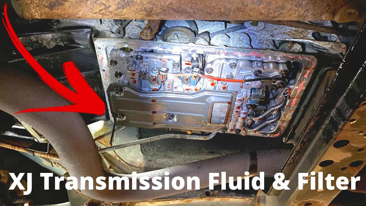 Jeep Cherokee XJ Transmission Fluid and Filter Change - YouTube