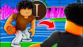 I Pretended To Be A Noob In Roblox Basketball...
