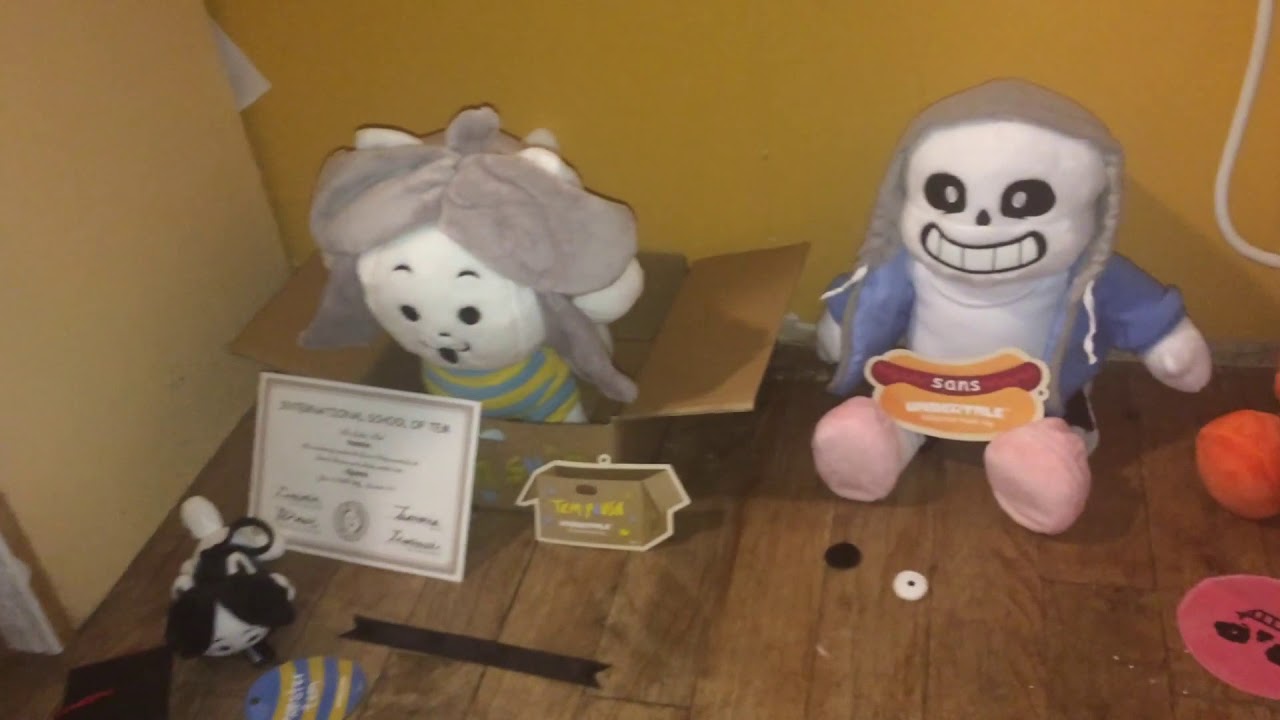 Undertale plush review YouTube
