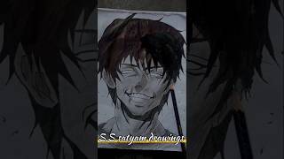 Toji drawing #art #trending #anime #animedrawing #sketch #jjk#Toji#S.S Satyam drawings