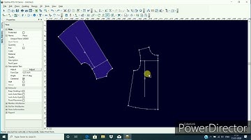 Optitex  PDS 2D Tools Pattern Making Video Part 4 By APNI THINK
