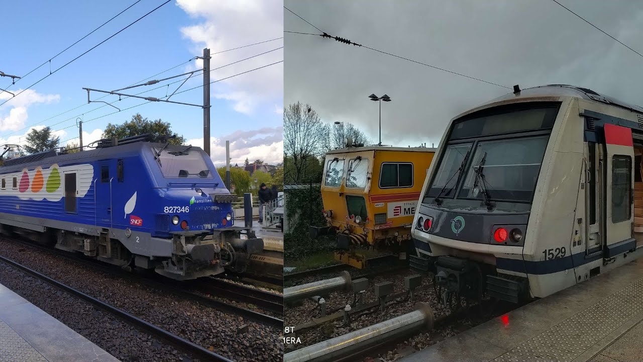 Des trains sur la ligne Paris - Mantes via Poissy