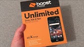 Lg Sp320 X Charge Lock Boost Mobile Usa Invalid Sim Youtube