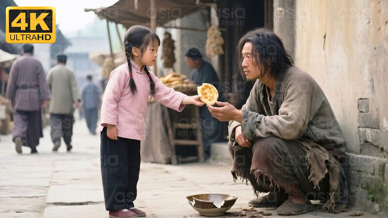 Cô Bé Tốt Bụng Chia Nửa Cái Bánh Cho Người Ăn Xin, Không Ngờ Đó Là Hoàng Đế Và Cái Kết Có Hậu