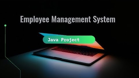 Java Project | Employee Management System | Core Java Project | AWT and Swing | Database MySQL