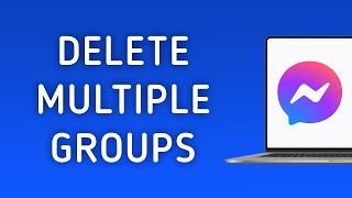 How To Delete Multiple Groups On Messenger App On PC (New Update) screenshot 4
