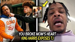 You Broke Mom’s Heart!” — King Harris Exposes T I  In Explosive Cheating Scandal Caught On Cam!