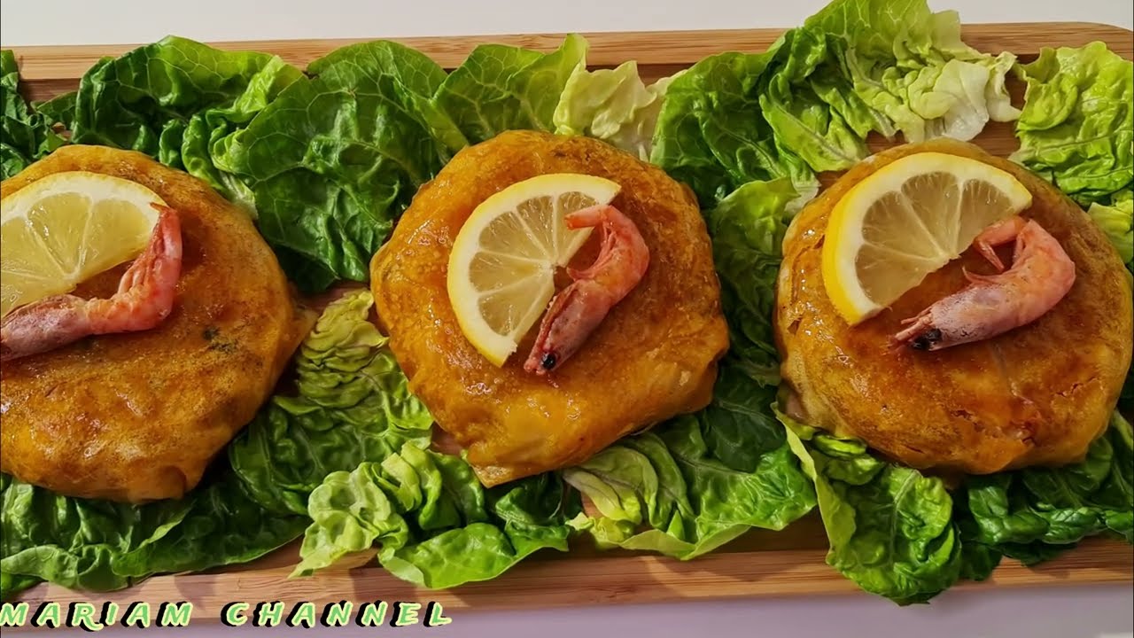 Mini pástela de pescado paso a paso بسطيلات صغار بالسمك للمبتدئات خطوة خطوة مع طريقة الاحتفاظ والطهي