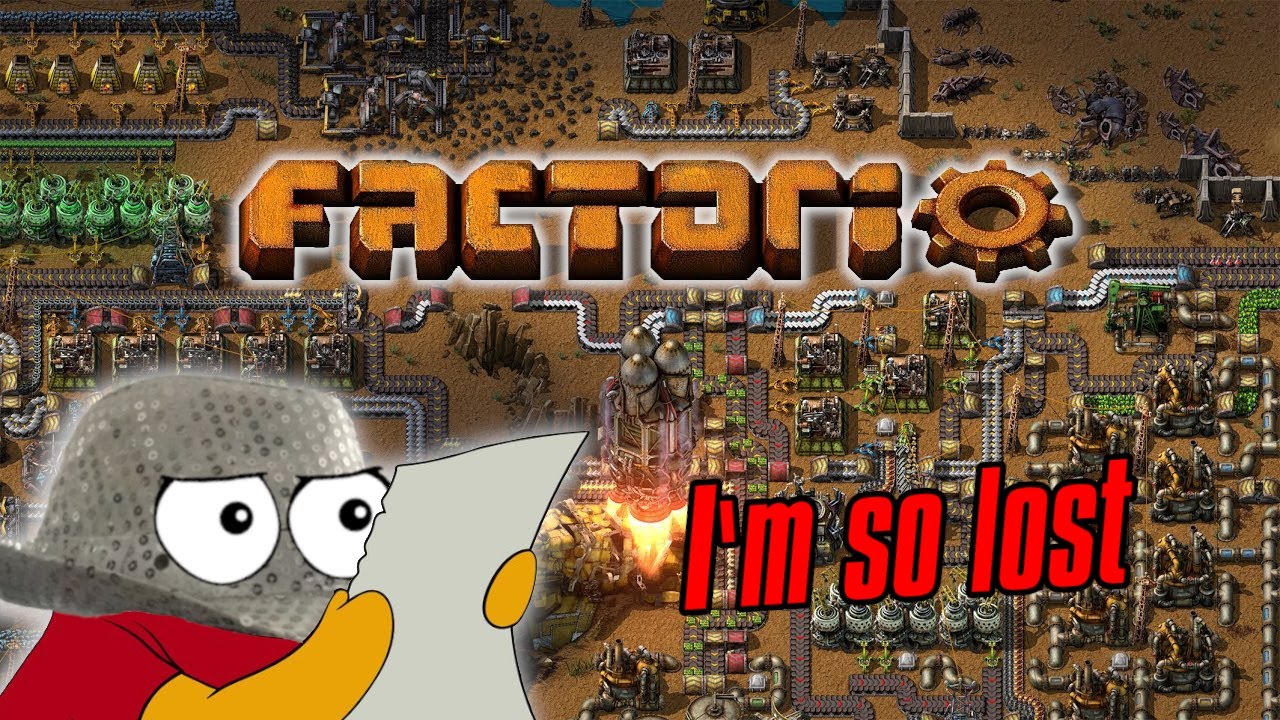 Factorio but I went in Blind | Advice Welcome - YouTube