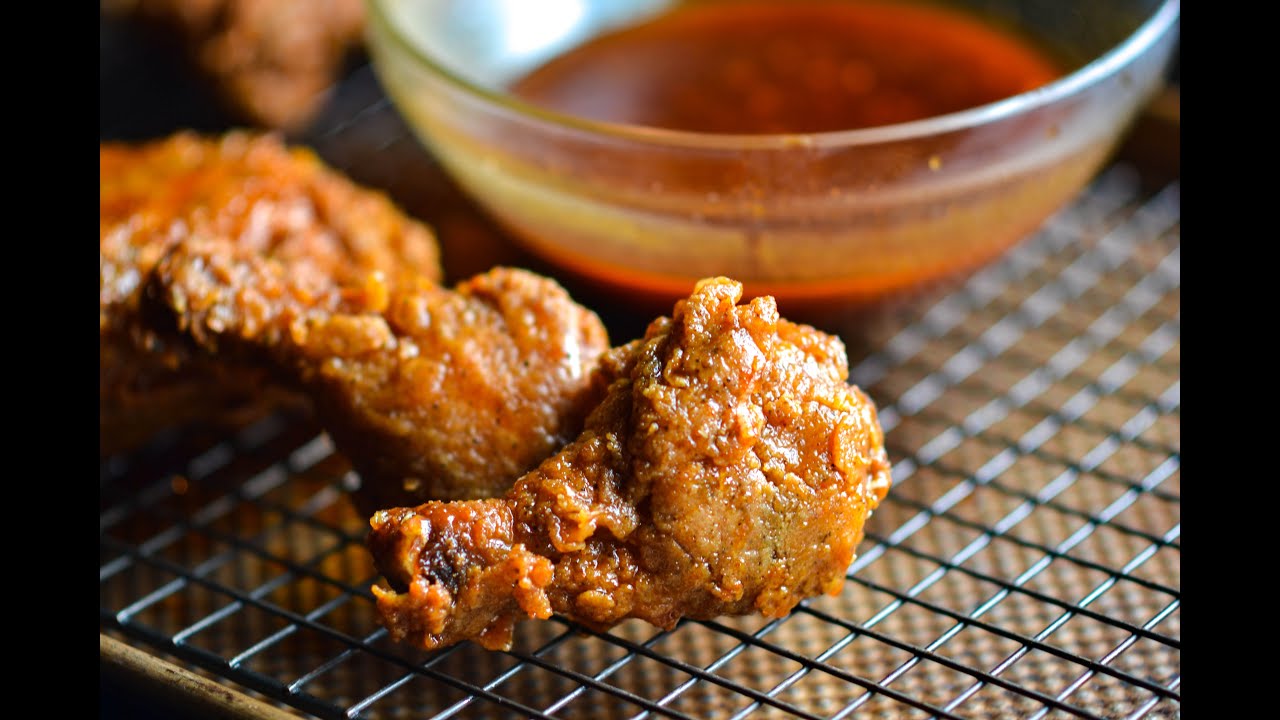 Ginger Garlic Honey Fried Chicken YouTube