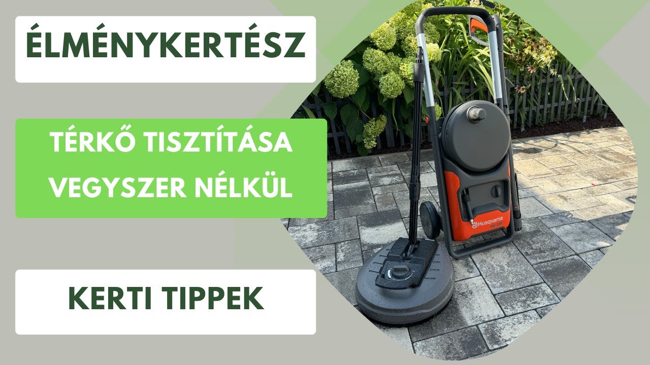Koszos, színtelen a térkő?- Tip az újjávarázsolásához, vegyszerek nélkül!🧼