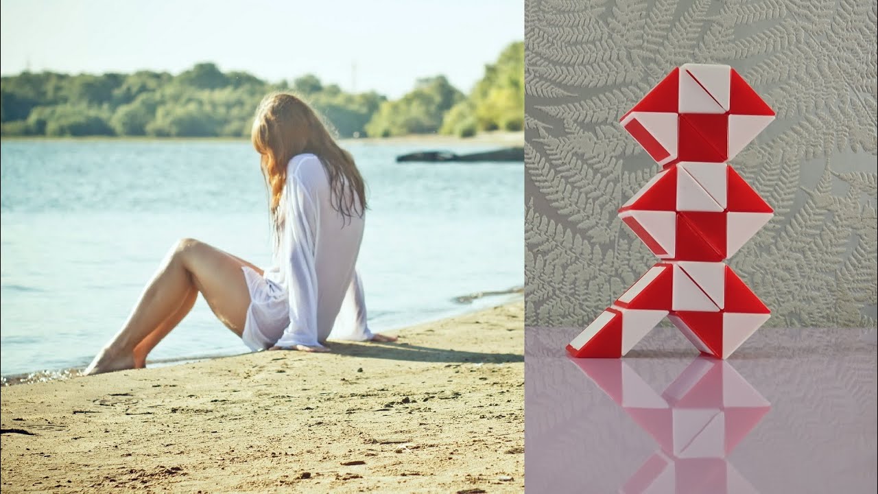 СИДЯЩИЙ ЧЕЛОВЕК из змейки Рубика 🐍 схема сборки. Фигура № 85