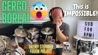 Drum Teacher Reacts: Valeriy Stepanov Fusion Project - Sarma (feat. Junior Braguinha & GERGO BORLAI)