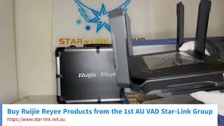 Ruijie Reyee RG-EW6000GX Wi-Fi 6 Gigabit Mesh Wireless Router Unboxing