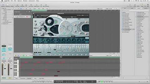 Tutorial 1: Create pluck sound with ES2 in Logic Pro