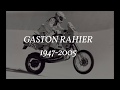 In memory of gaston rahier  custom zippo