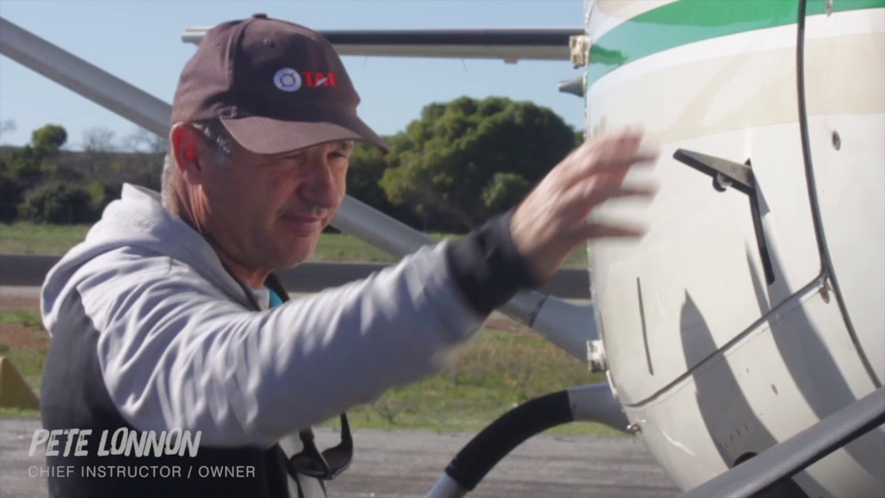 Pete Lonnon the owner of Skydive Jurien Bay
