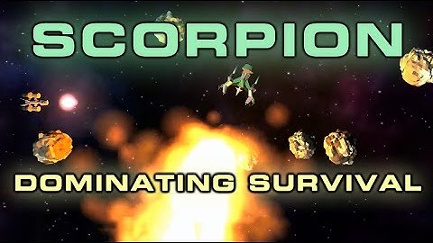 Starblast.io - Dominating Survival Mode with a MAXED SCORPION