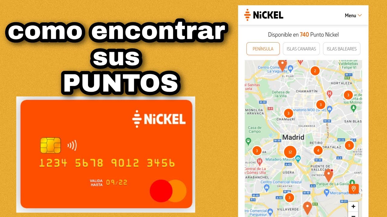 COMO UBICAR PUNTOS DE NICKEL Fácil , desde tu Móvil o de su aplicación ...
