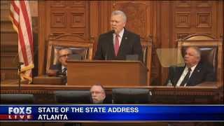 Georgia Governor delivers State of State address