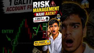 1 Risk Management Mistake = Account Finish 💀 #short#trading
