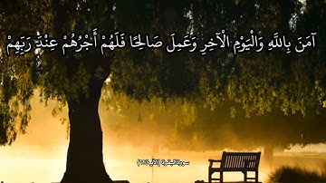 آياتٌ مختارةٌ مِنَ الذكرِ الحكيم سورةُ البقرة ( الآية ٦٢ )#هل_القرآن_الأبرار